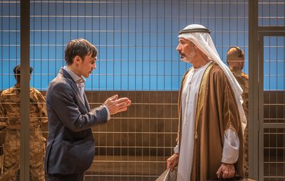 Henry Lloyd-Hughes and Silas Carson Photo