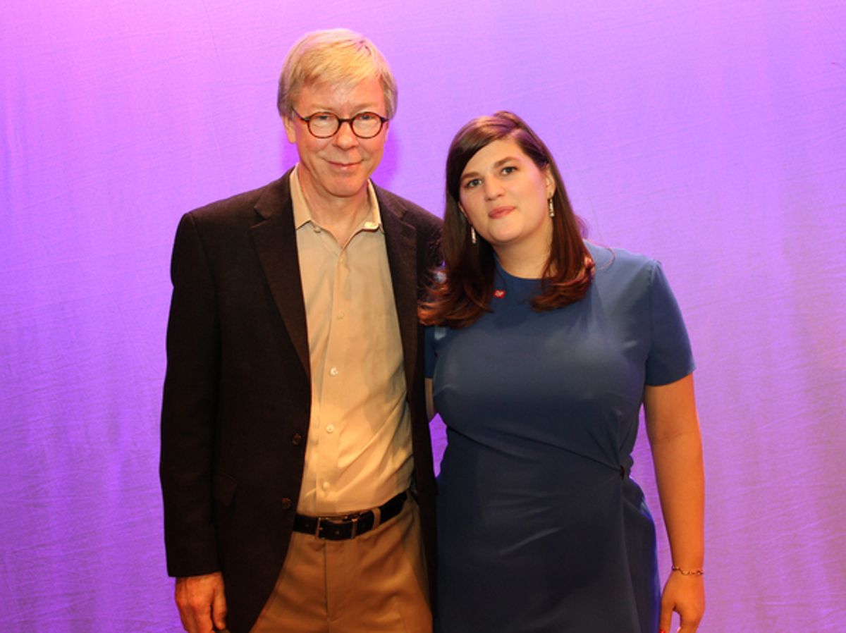 Patrick Cook and Rachel Routh at 