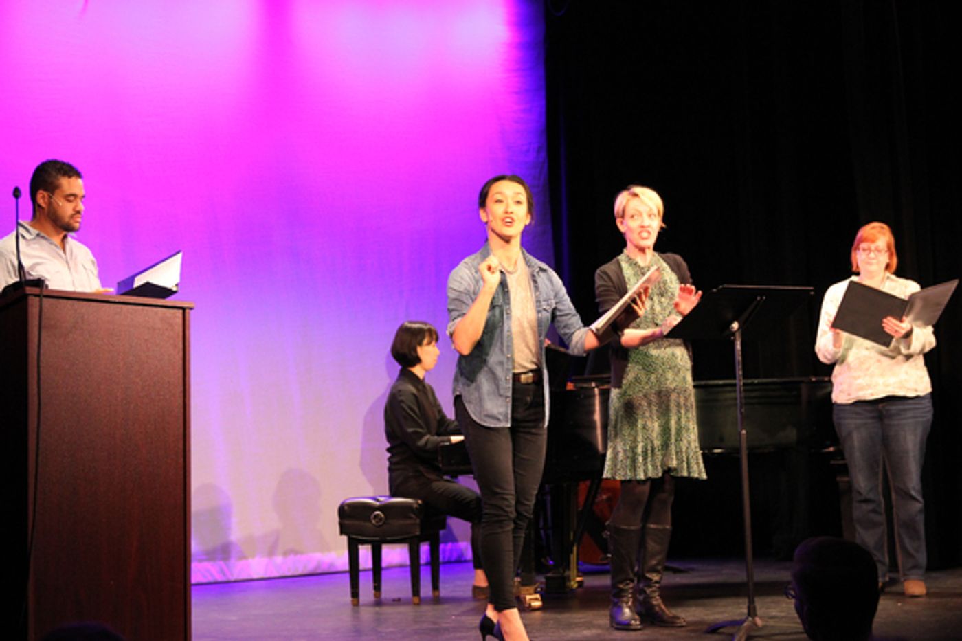 Photo Flash: Arielle Jacobs and More Perform New Works During BMI's Musical Theatre Workshop  Image