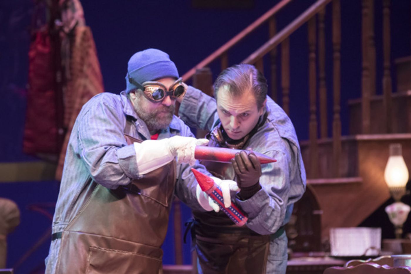 Photo Flash: Lessons Amid Laughter! First Look at YOU CAN'T TAKE IT WITH YOU at A.D. Players  Image