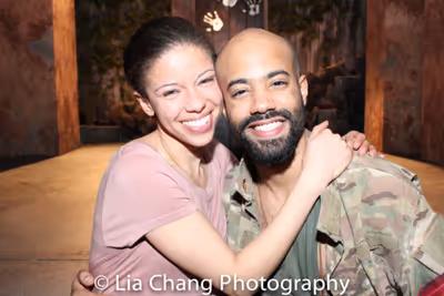 Flor De Liz Perez and Sean Carvajal Photo