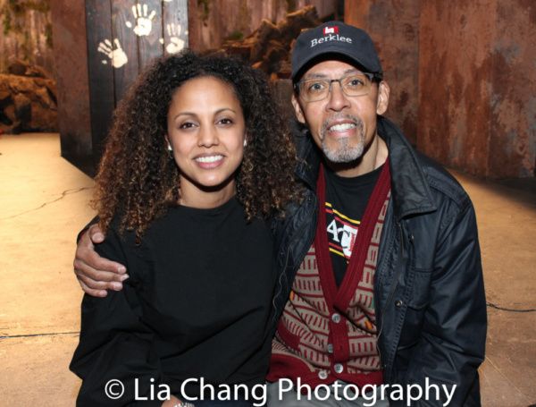 Director Weyni Mengesha and Peter Jay Fernandez Photo