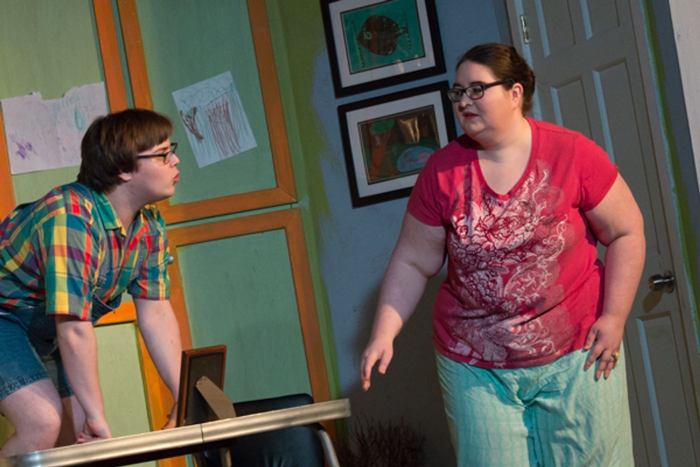 Photo Coverage: First look at Curtain Players' TREVOR Photo Coverage: First look at Curtain Players' TREVOR Image