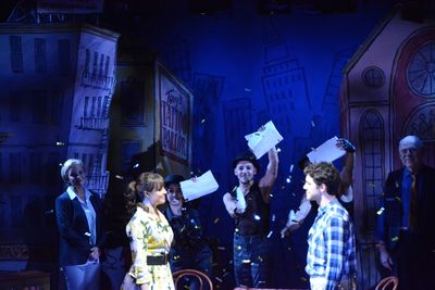 Robin Skye, Morgan Cowling, David Spadora and Lenny Wolpe Photo