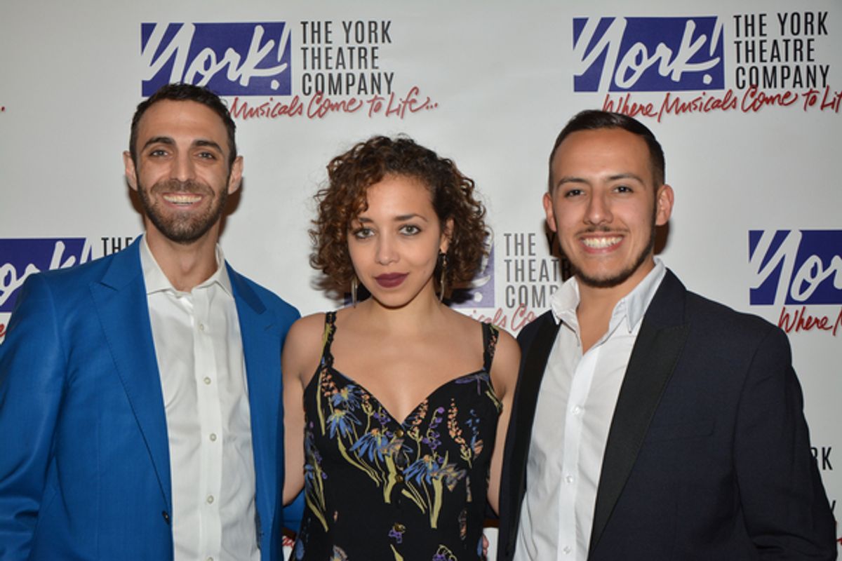 Jesse Manocherian, Claire Saunders and Ben Chavez at 