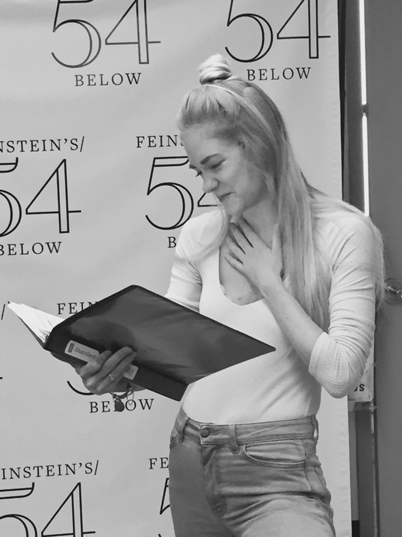 Photo Flash: Inside Rehearsals for BECAUSE WE CARE: A BENEFIT FOR PLANNED PARENTHOOD  Image
