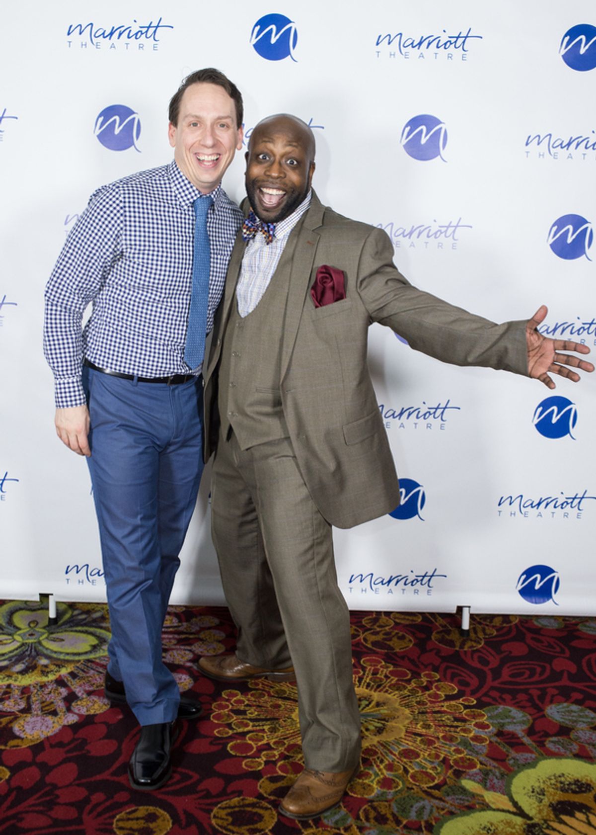 Steve Strafford and James Earl Jones II at 