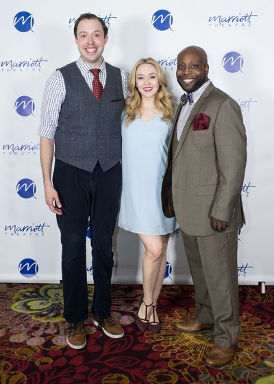 Alex Goodrich, Laura Savage, and James Earl Jones II Photo