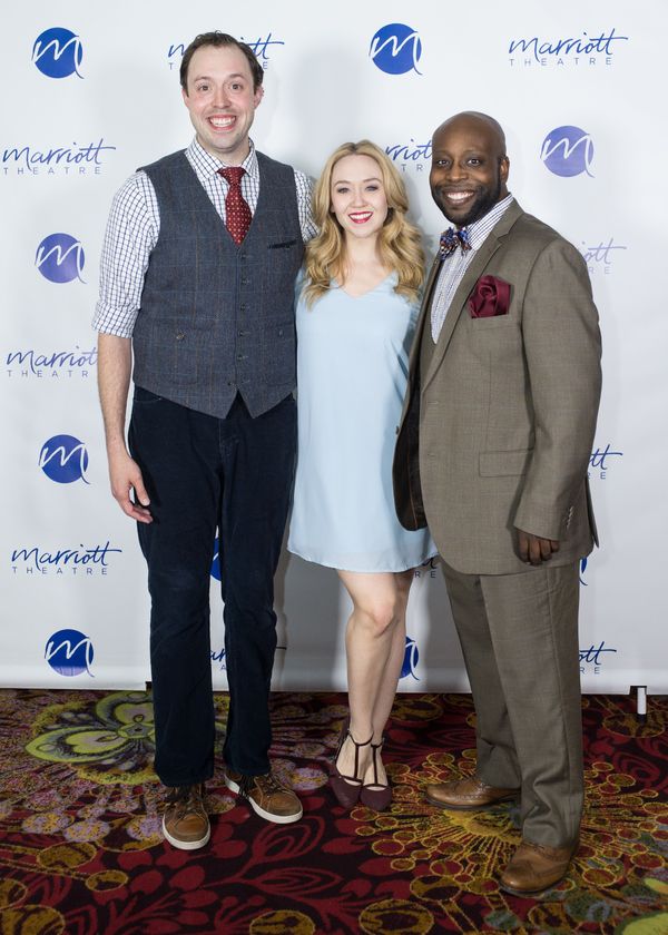Alex Goodrich, Laura Savage, and James Earl Jones II Photo