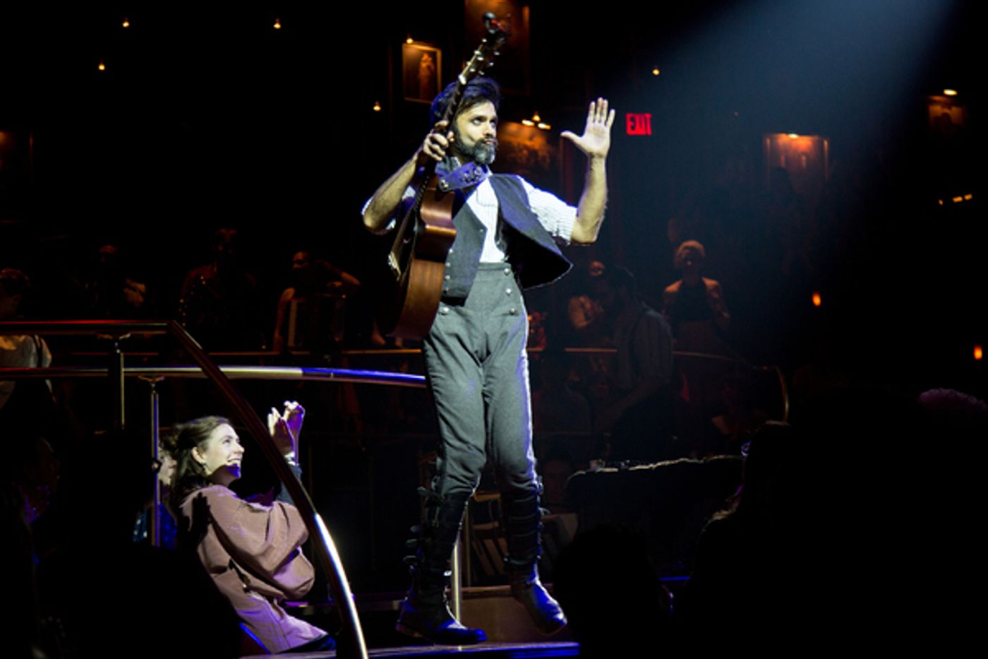Photo Coverage: GREAT COMET Creator and Three-Time Tony Nominee Dave Malloy Takes First Broadway Bows as Pierre!  Image