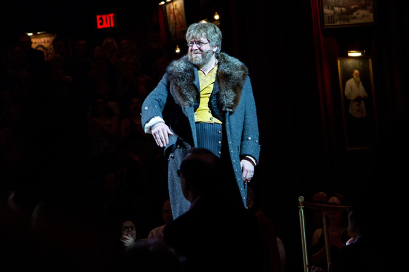 Photo Coverage: GREAT COMET Creator and Three-Time Tony Nominee Dave Malloy Takes First Broadway Bows as Pierre!  Image