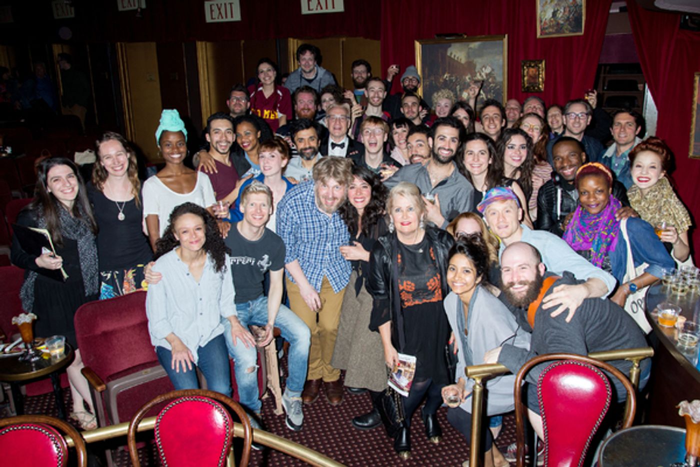 Photo Coverage: GREAT COMET Creator and Three-Time Tony Nominee Dave Malloy Takes First Broadway Bows as Pierre!  Image