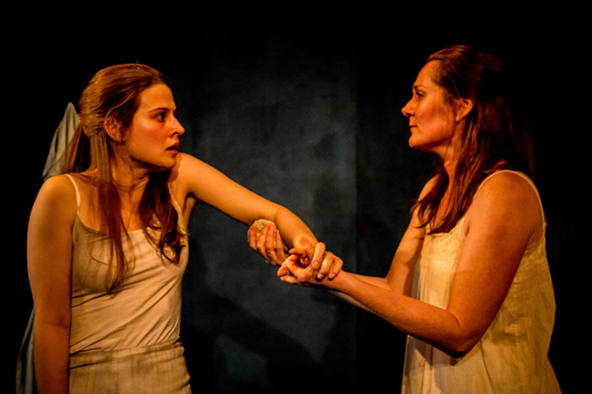 Emma Paetz and Ruth Gemmell  at 