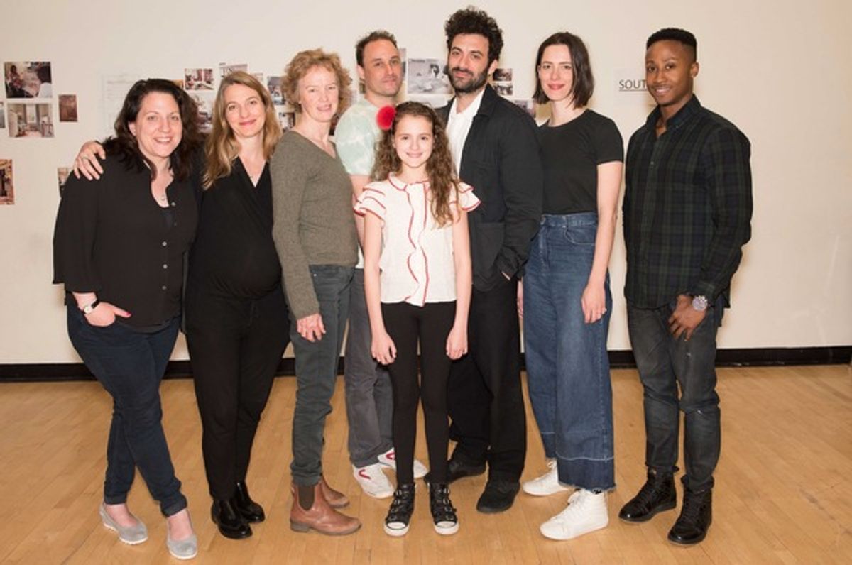 Clare Lizzimore,  Gaye Taylor Upchurch, Kristin Griffith, Greg Keller, Fina Strazza, Morgan Spector, Rebecca Hall, david Pegram at 