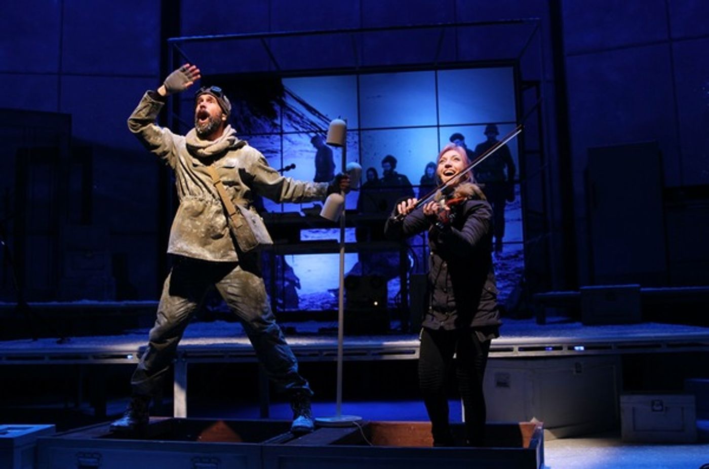 Photo Flash: First Look at Wade McCollum & Val Vigoda in ERNEST SHACKLETON LOVES ME  Image