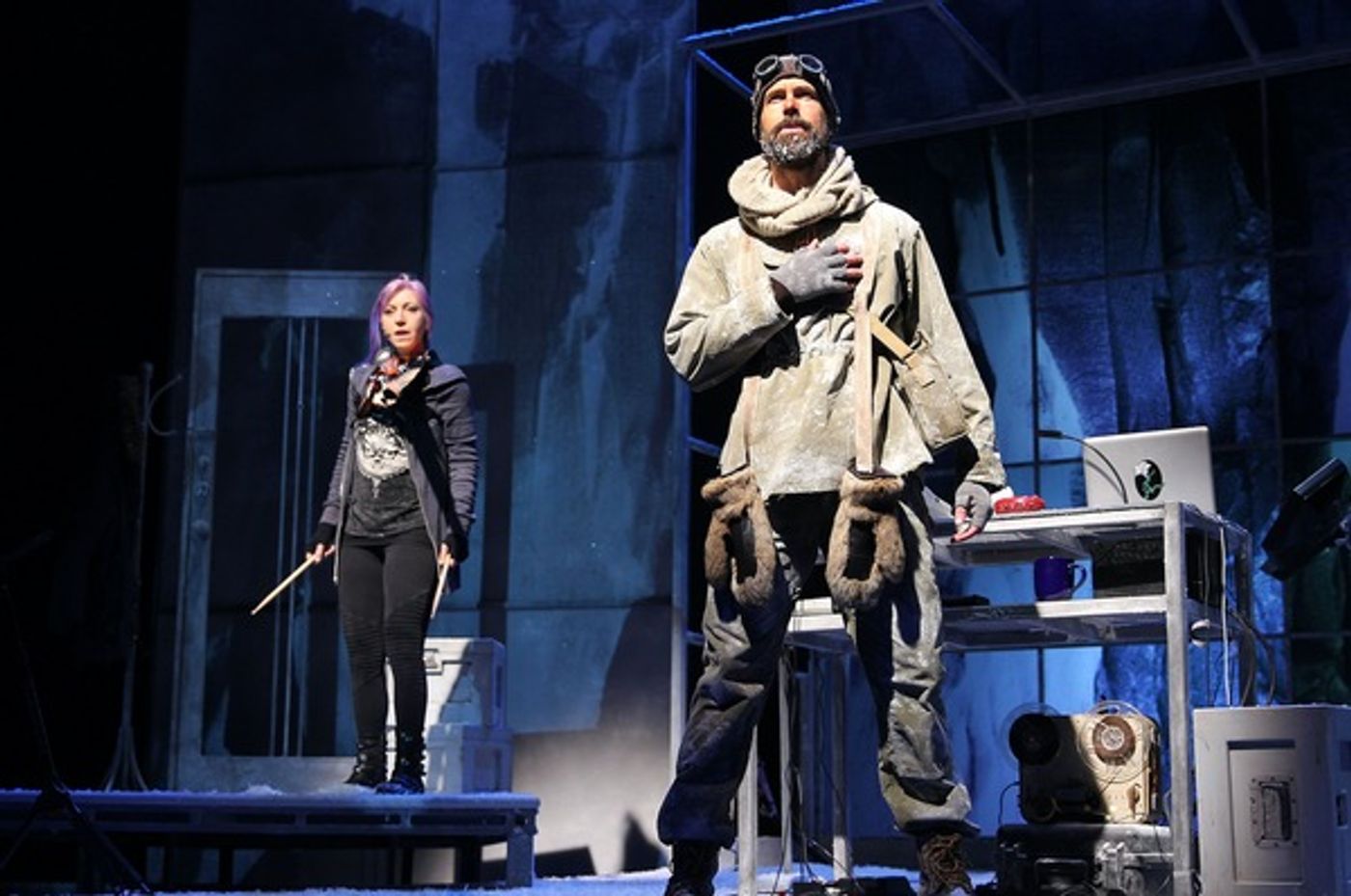 Photo Flash: First Look at Wade McCollum & Val Vigoda in ERNEST SHACKLETON LOVES ME  Image