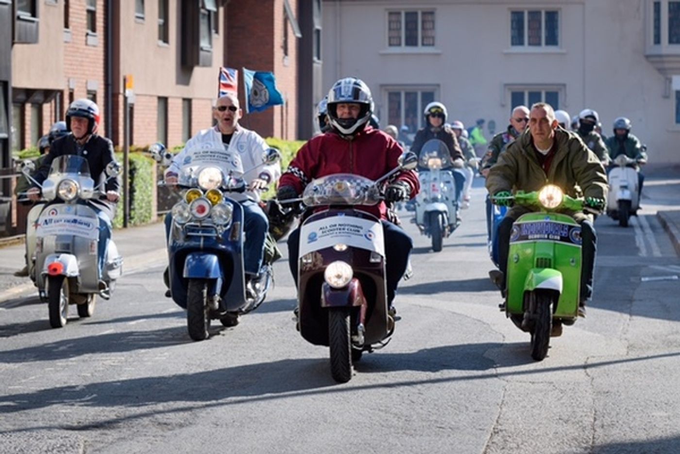 Photo Flash: All or Nothing Scooter Club Celebrate the Arrival of Mod Musical  Image