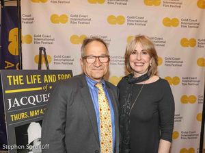 Peter L. Stein, Producer/Director of Jacques Pepin: The art of Craft & Regina Gil Photo