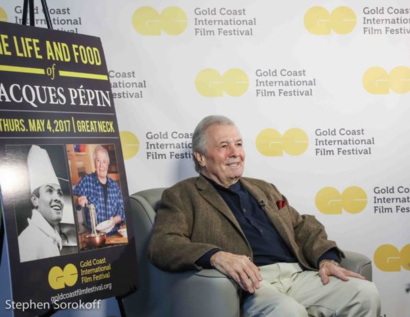 Photo Coverage: Gold Coast Intl. Film Festival Previews Jacques Pepin PBS Documentary Photo Coverage: Gold Coast Intl. Film Festival Previews Jacques Pepin PBS Documentary Image