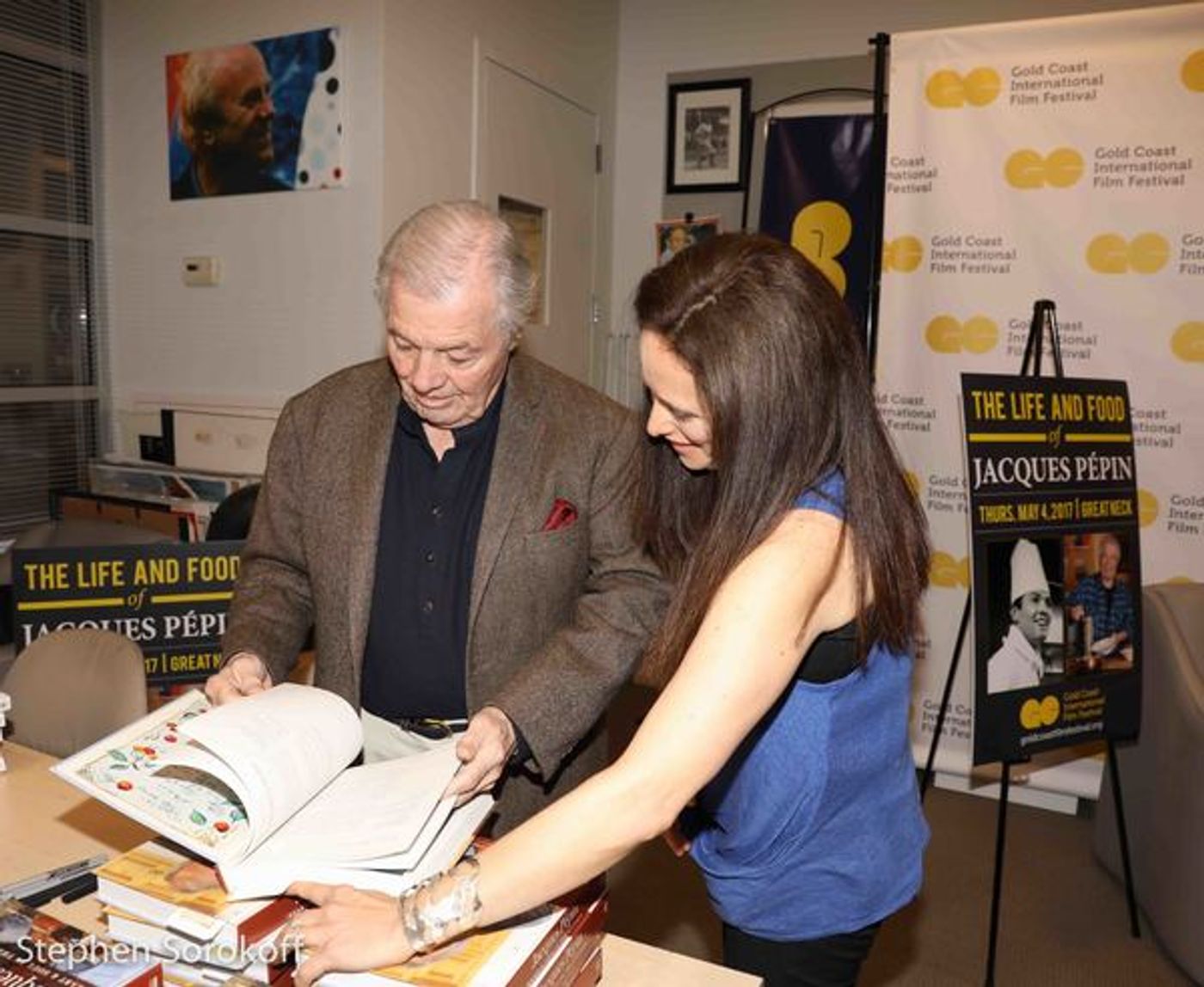 Photo Coverage: Gold Coast Intl. Film Festival Previews Jacques Pepin PBS Documentary Photo Coverage: Gold Coast Intl. Film Festival Previews Jacques Pepin PBS Documentary Image