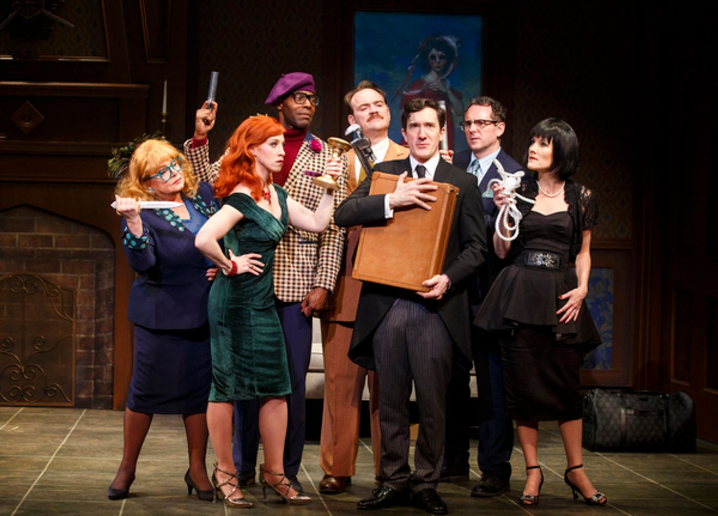 Photo Flash: Whodunit? First Look at CLUE: ON STAGE at Bucks County Playhouse  Image