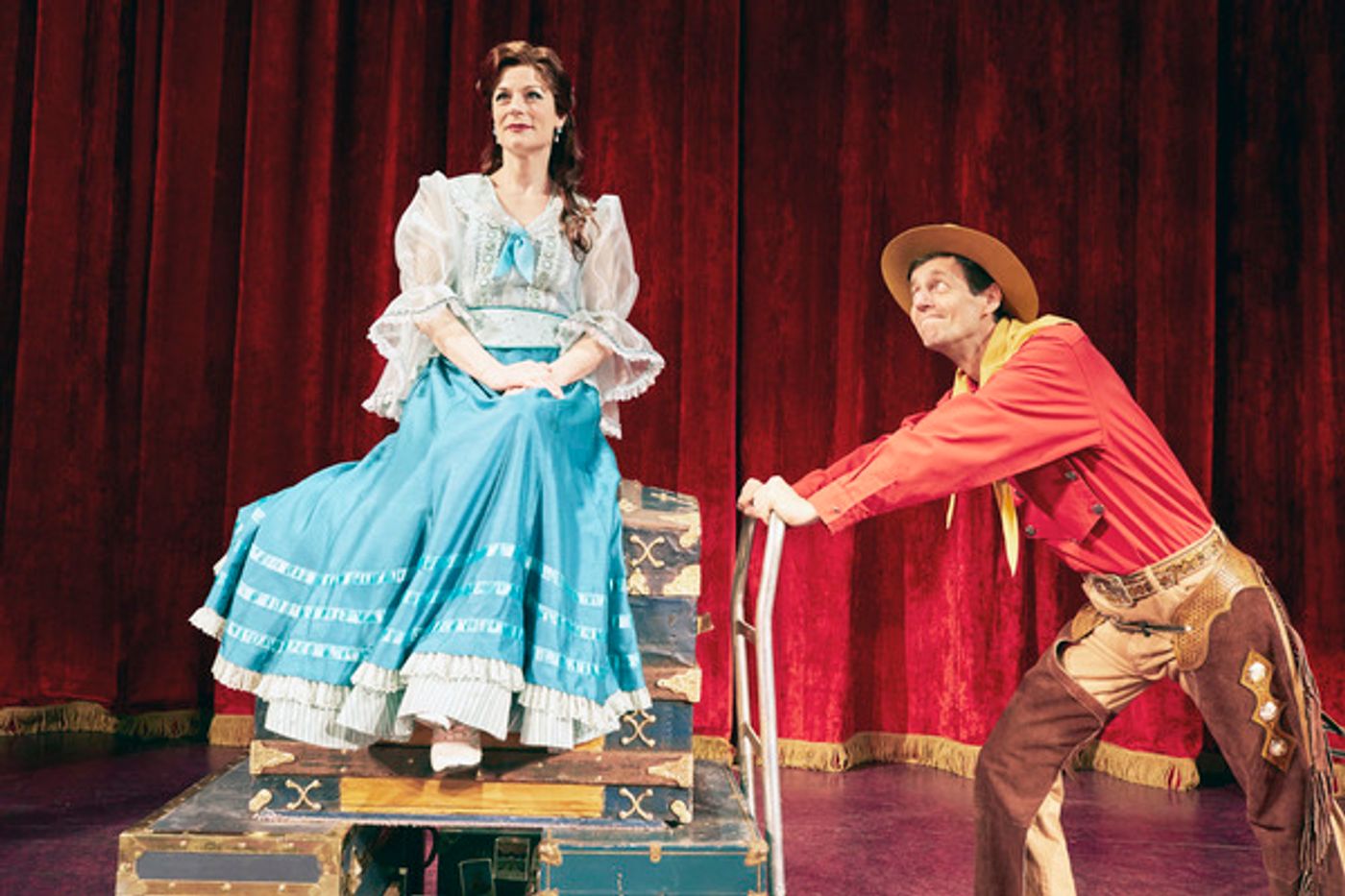 Photo Flash: Get A First Look At Donny Osmond Voiced THE WILL ROGERS FOLLIES at Pioneer Theatre Company Photo Flash: Get A First Look At Donny Osmond Voiced THE WILL ROGERS FOLLIES at Pioneer Theatre Company Image