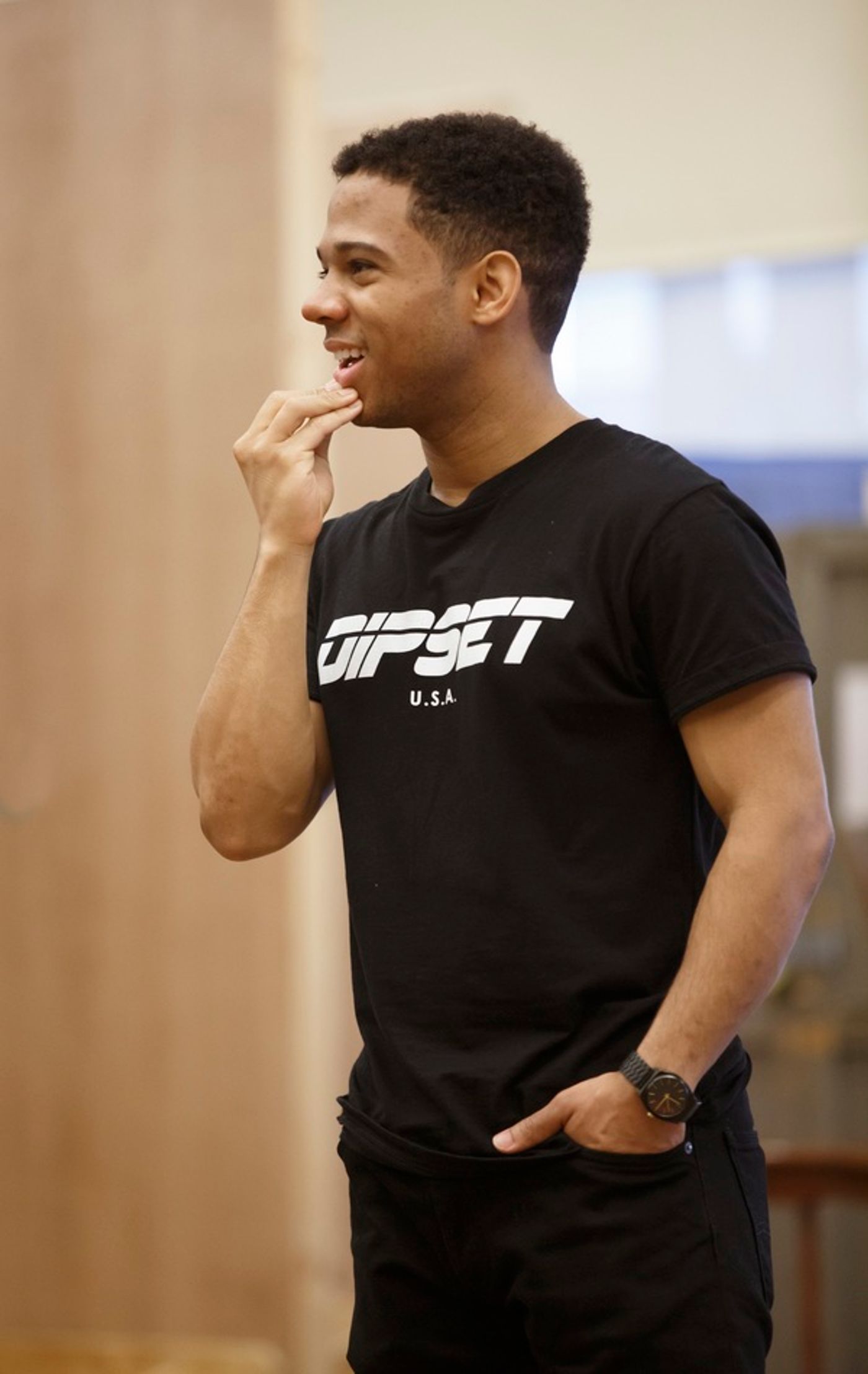 Photo Flash: In Rehearsal with John Douglas Thompson and More for JULIUS CAESAR in the Park  Image