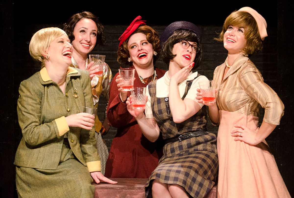 Melanie Stone, Kerry Giorgi, Valerie Westgate, Rachael Perry, & Jennifer Michaels at 