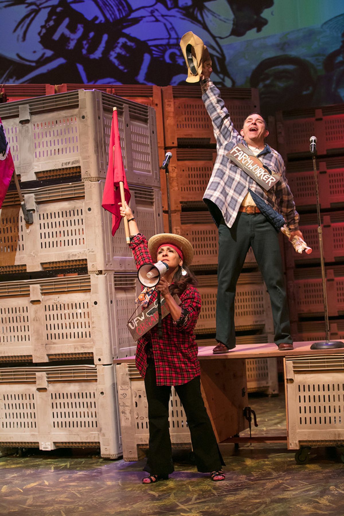 Linda Lopez and Geoffrey Rivas at 