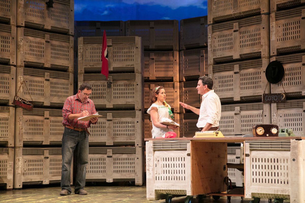 Geoffrey Rivias, Ruth Livier, Valente Rodrigues at 