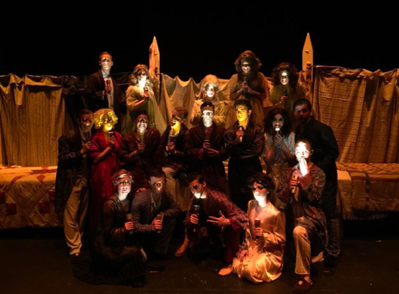 Photo Flash: PHANTOM Worships the Shrine and Heats Up on Tour, NYC Ballet Plays a Jeu de Cartes, and More Saturday Intermission Pics!  Image