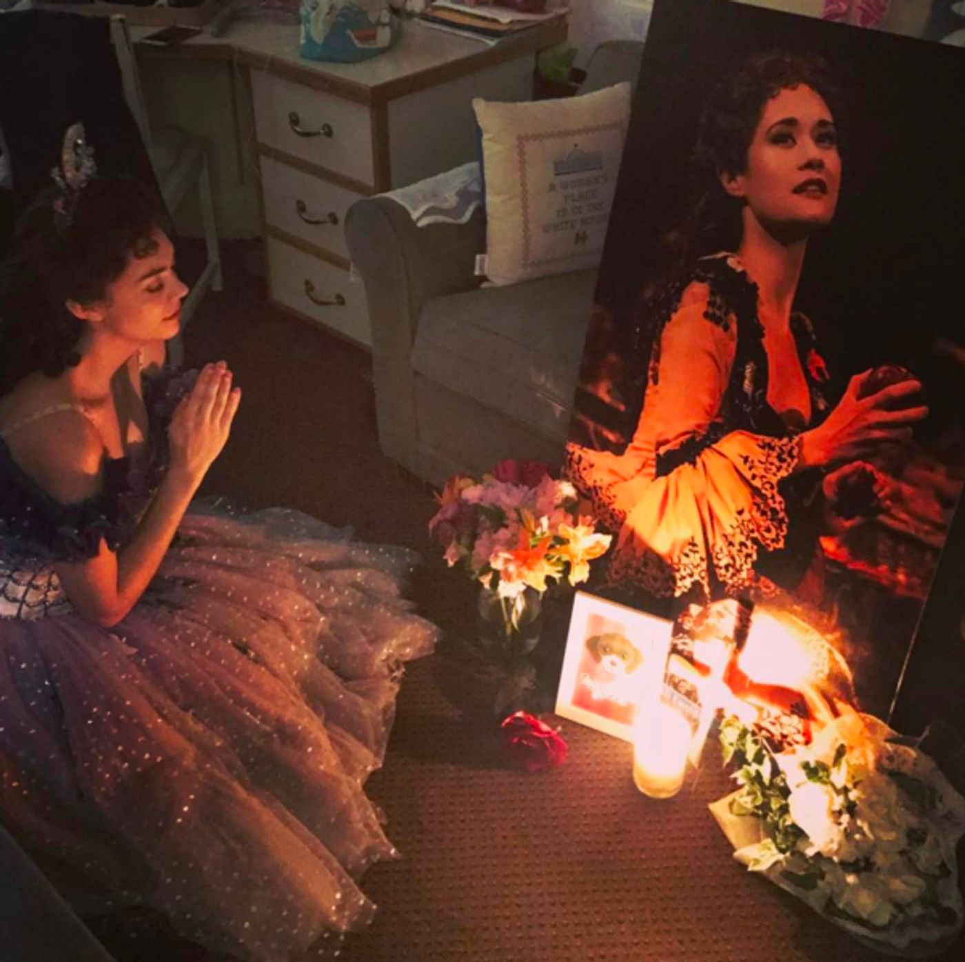 Photo Flash: PHANTOM Worships the Shrine and Heats Up on Tour, NYC Ballet Plays a Jeu de Cartes, and More Saturday Intermission Pics!  Image