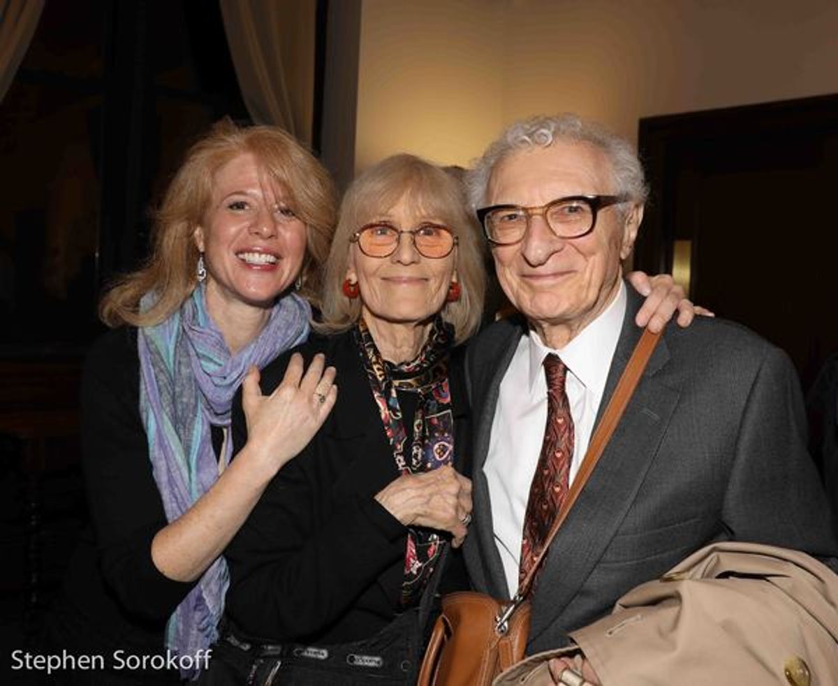 Deborah Grace Winer, Margery Gray, Sheldon Harnick at 