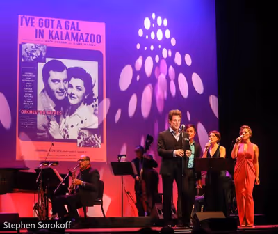 Sal Viviano, Aaron Finley, Judy Kuhn, Elizabeth Stanley Photo