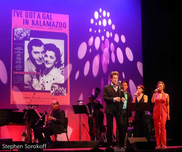 Sal Viviano, Aaron Finley, Judy Kuhn, Elizabeth Stanley Photo
