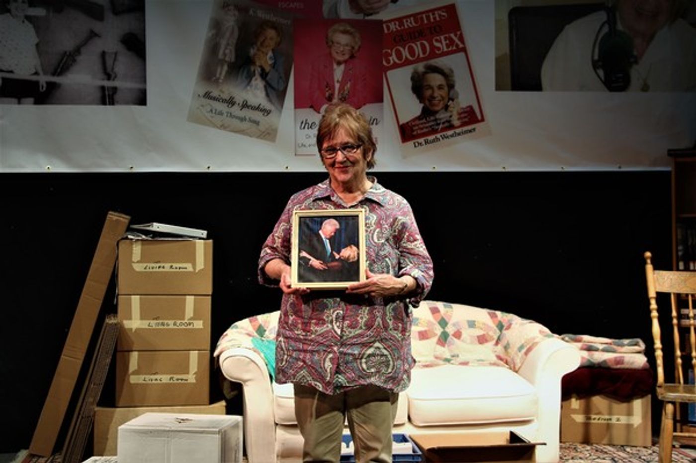 Photo Flash: Alice McMahon Takes the Journey to Becoming a Sex Therapist in BECOMING DR. RUTH  Image