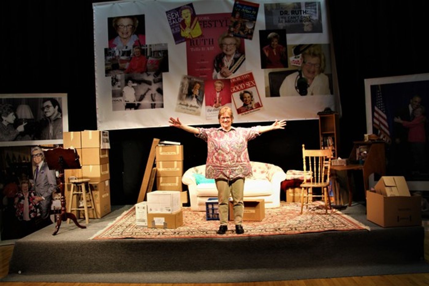 Photo Flash: Alice McMahon Takes the Journey to Becoming a Sex Therapist in BECOMING DR. RUTH  Image