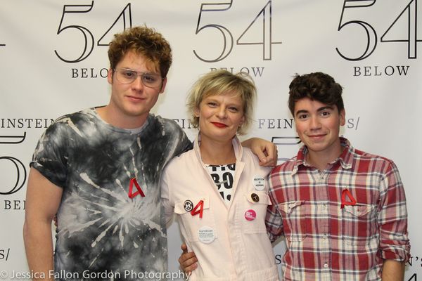 Matt Shively, Martha Plimpton and Noah Galvin Photo