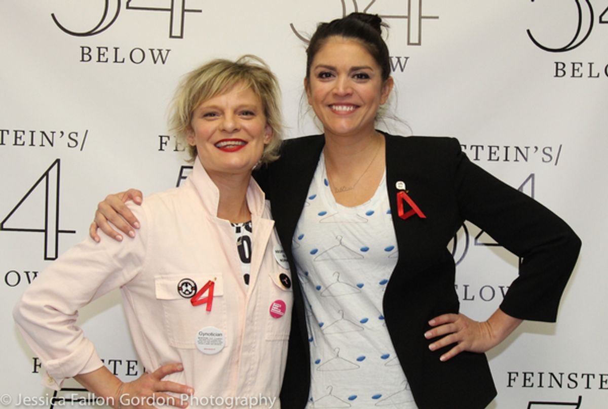 Martha Plimpton and Cecily Strong at 