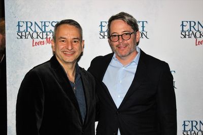 Joe DiPietro and Matthew Broderick Photo