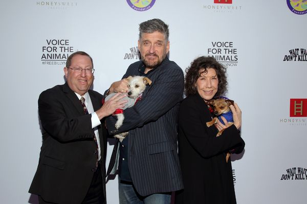  Paul Koretz with Craig Ferguson and Lily Tomlin Photo