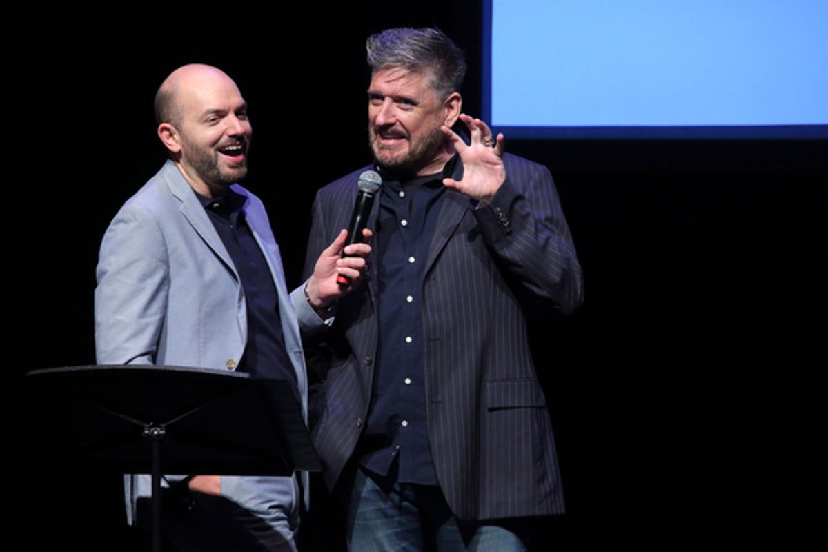 Paul Scheer and Craig Ferguson at 