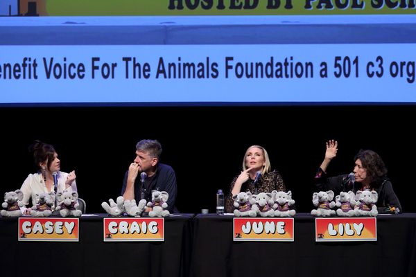 Casey Wilson, Craig Ferguson, June Diane Raphael and Lily Tomlin Photo