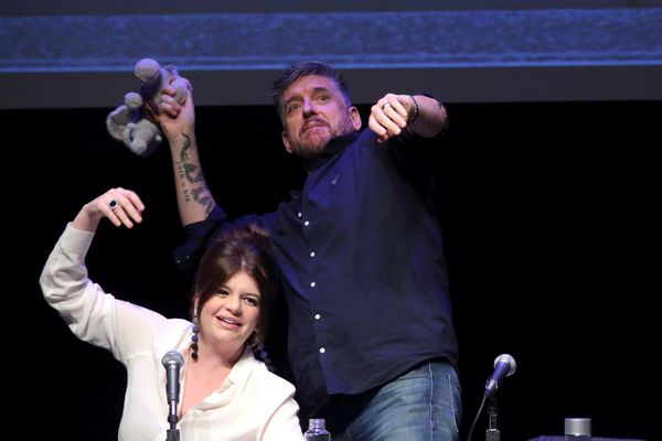 Casey Wilson and Craig Ferguson Photo