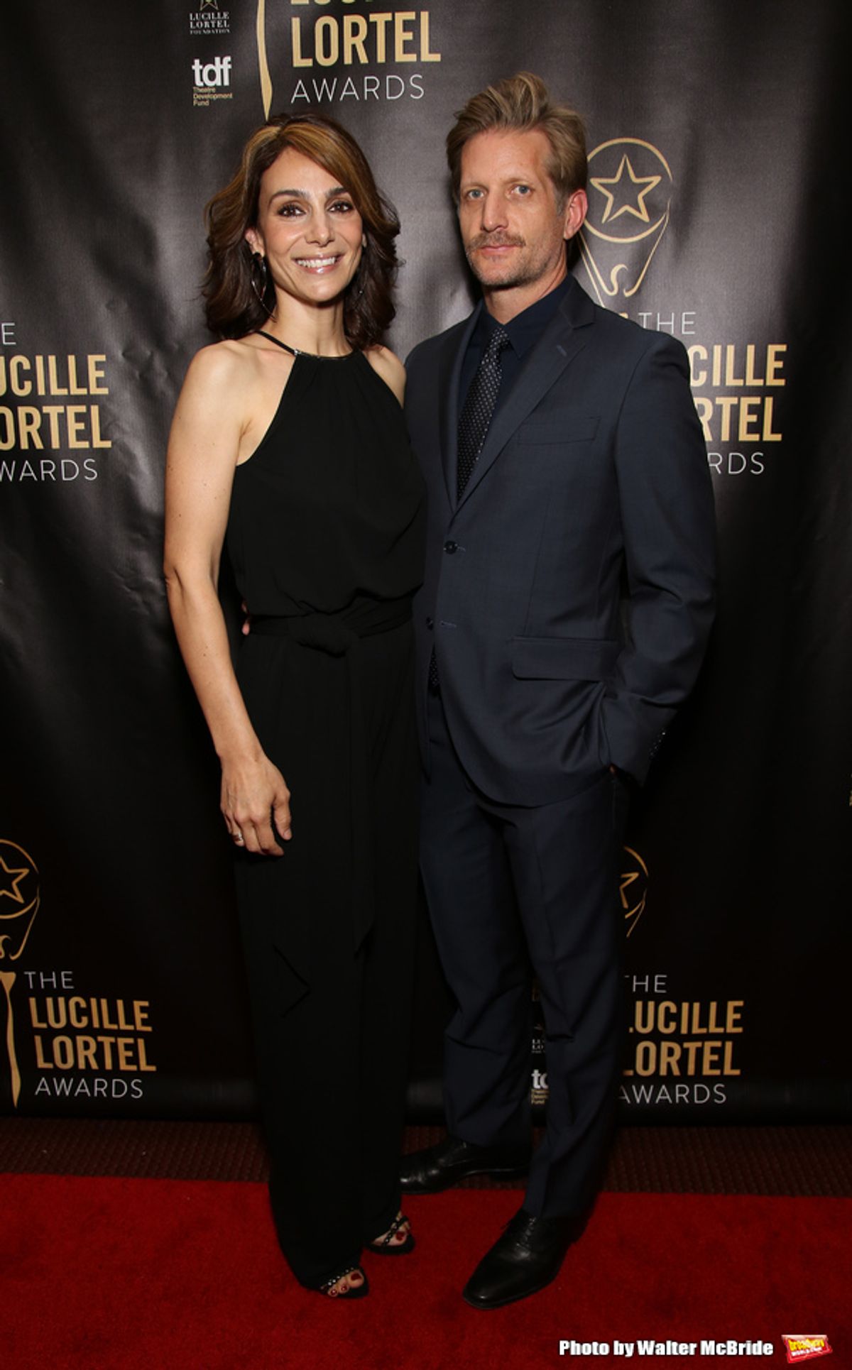 Annie Parisse and Paul Sparks  at 