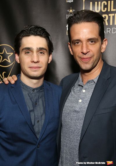 Bobby Conte Thornton and Nick Cordero  Photo