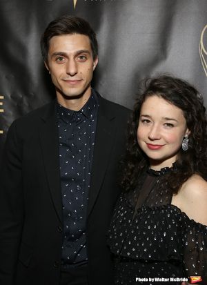 Gideon Glick and Sarah Steele @ BroadwayWorld Gideon Glick and Sarah Steele Photo