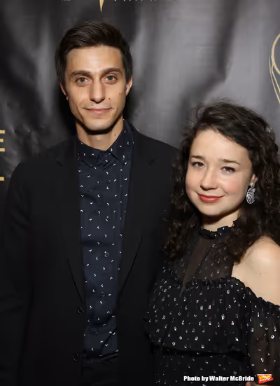 Gideon Glick and Sarah Steele Photo