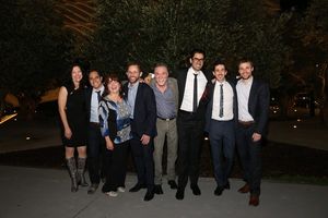 Giovanna Sardelli, Rajiv Joseph, and Joanne McGee, Todd Weeks, Patrick Page, Ramiz Mo Photo