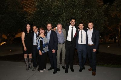 Giovanna Sardelli, Rajiv Joseph, and Joanne McGee, Todd Weeks, Patrick Page, Ramiz Mo Photo